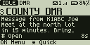 New message