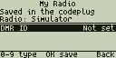 Your DMR ID, set on the radio and saved in the codeplug