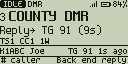 Home, reply to caller