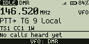 VFO, digital (DMR)