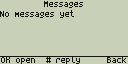 Messages, empty