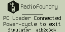 Connected to the radio programming utility