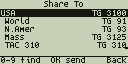 Sharing a zone or channel with another radio