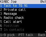 Actions for the last caller