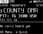 Home, status bar not filled, high-contrast theme