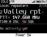 Home with a temporary power change