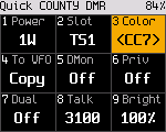 Editing the color code