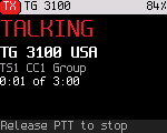 Transmitting a group call
