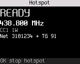 Hotspot mode